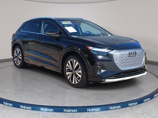 Mythos Black Metallic 2023 Audi Q4 e-tron Premium Plus 40 RWD