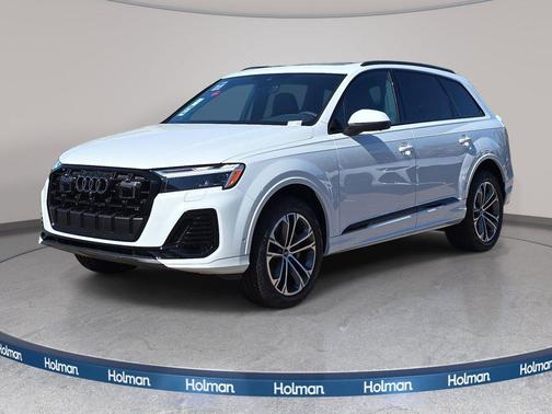 Glacier White Metallic 2026 Audi Q7 45 Premium Plus