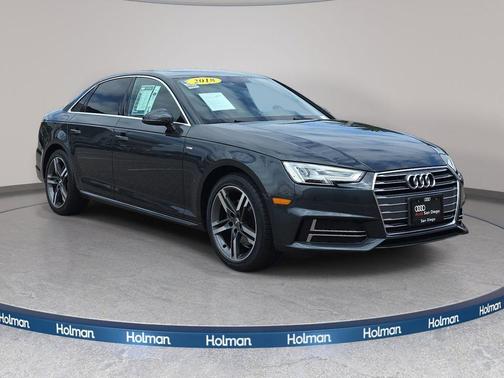 Daytona Gray Pearl Effect 2018 Audi A4 2.0T ultra Premium Plus