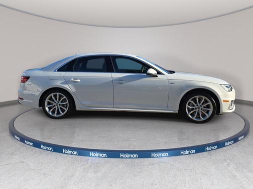 Glacier White Metallic 2019 Audi A4 2.0T Premium Plus