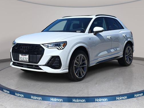 Glacier White Metallic 2023 Audi Q3 45 S line Premium Plus