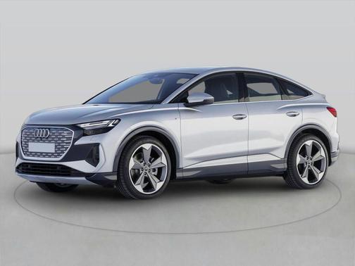 Glacier White Metallic 2023 Audi Q4 e-tron Prestige 50 quattro