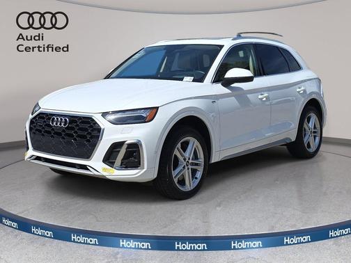 Ibis White 2023 Audi Q5 e 55 S line Prestige