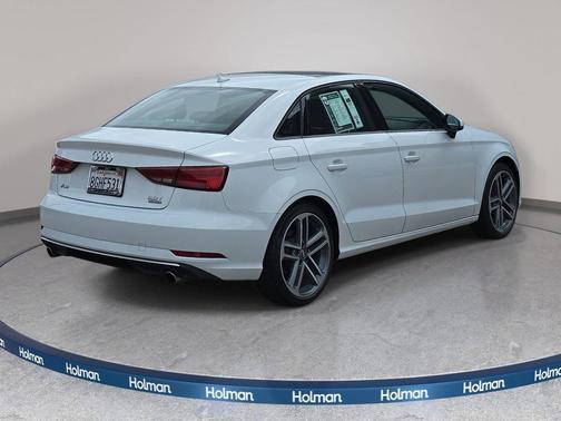 Glacier White Metallic 2018 Audi A3 2.0T Premium