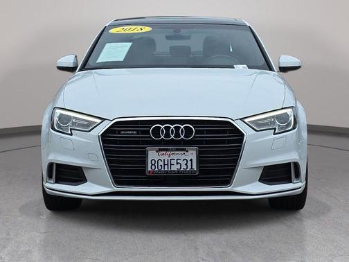 Glacier White Metallic 2018 Audi A3 2.0T Premium