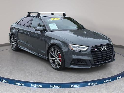 Nano Gray Metallic 2018 Audi S3 2.0T Premium Plus