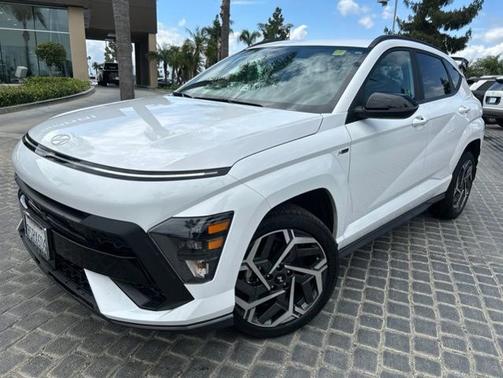 White 2025 Hyundai KONA N Line S