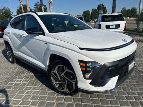 White 2025 Hyundai KONA N Line S