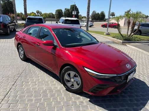 Red 2026 Hyundai ELANTRA SE