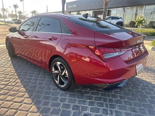 Red 2023 Hyundai ELANTRA Limited