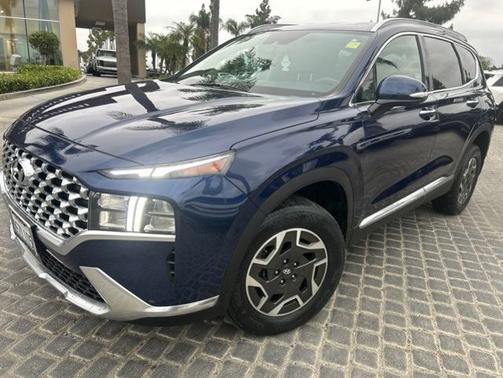 Blue 2023 Hyundai SANTA FE HEV Blue