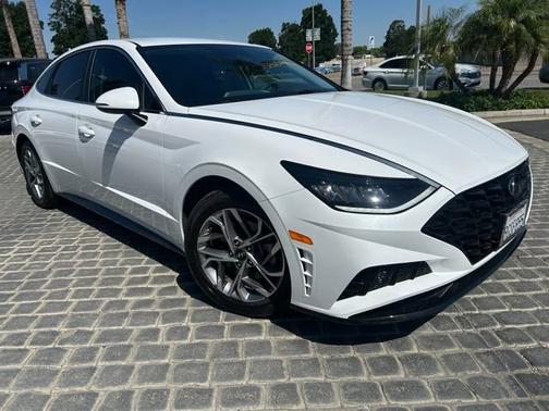 White 2023 Hyundai SONATA SEL