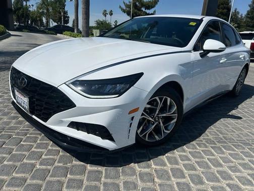 White 2023 Hyundai SONATA SEL