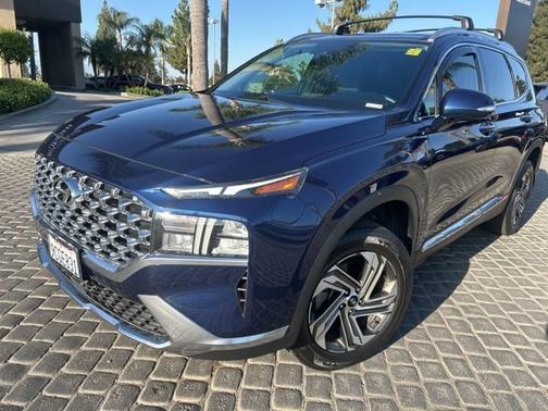 Blue 2022 Hyundai SANTA FE SEL