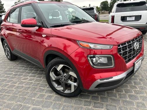 Red 2022 Hyundai VENUE SEL