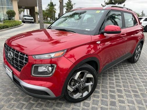 Red 2022 Hyundai VENUE SEL