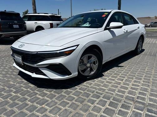 White 2026 Hyundai ELANTRA SE