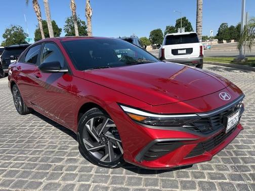 Red 2025 Hyundai ELANTRA SEL Sport