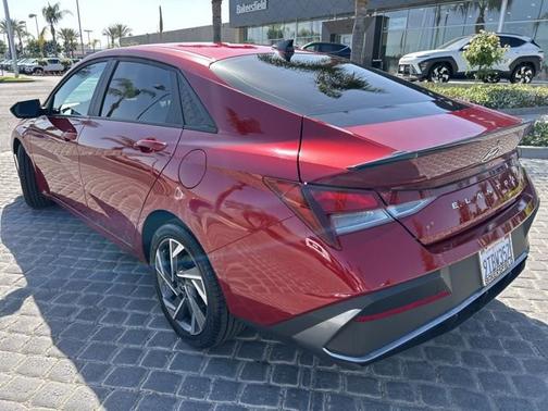 Red 2025 Hyundai ELANTRA SEL Sport