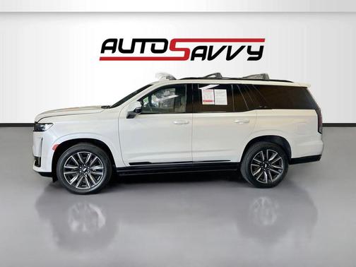 Crystal White Tricoat 2021 Cadillac Escalade Sport Platinum
