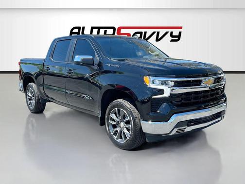 Black 2022 Chevrolet Silverado 1500 LT