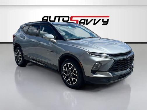 Sterling Gray Metallic 2025 Chevrolet Blazer RS