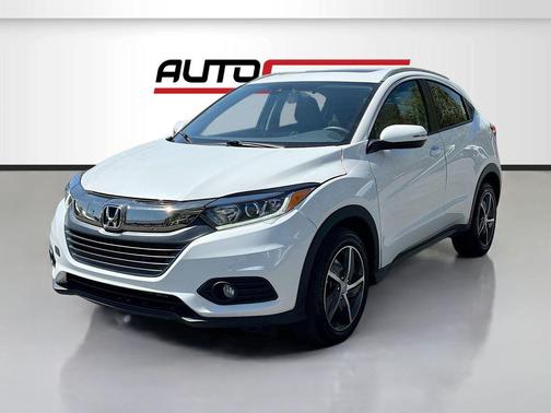 White 2022 Honda HR-V EX