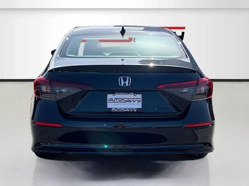 Black 2026 Honda Civic Hybrid Sport