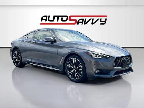 Graphite Shadow 2021 INFINITI Q60 3.0T LUXE
