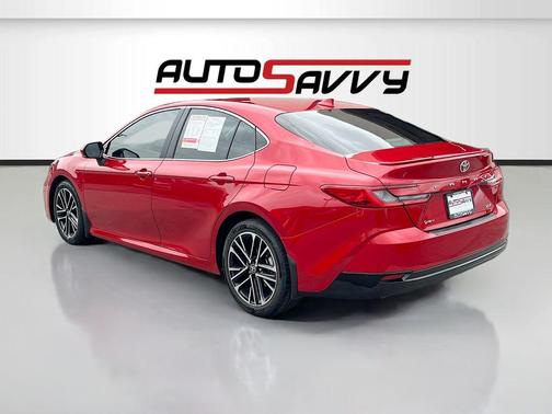 Supersonic Red 2025 Toyota Camry XLE
