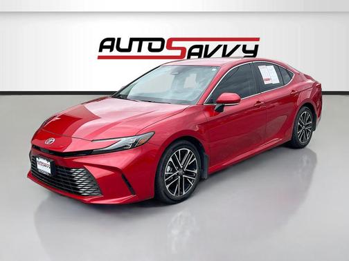 Supersonic Red 2025 Toyota Camry XLE