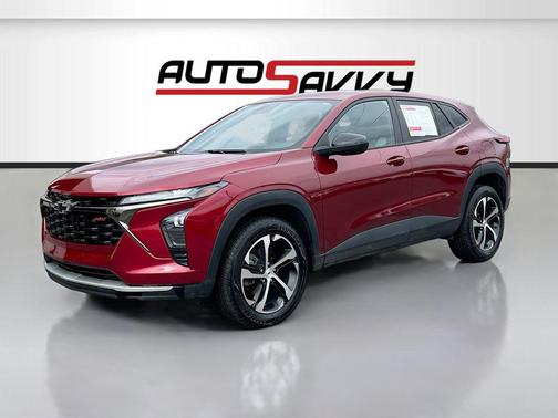 Crimson Metallic 2024 Chevrolet Trax FWD 1RS