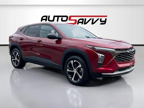 Crimson Metallic 2024 Chevrolet Trax FWD 1RS