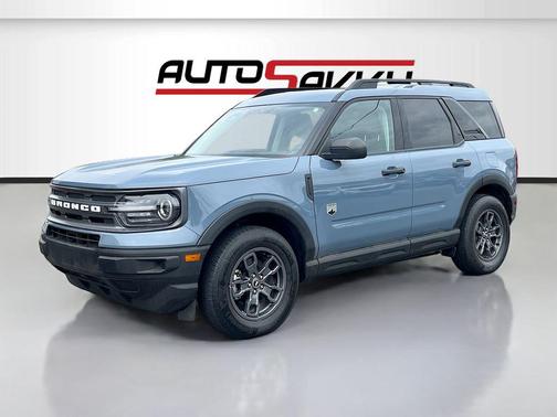 Azure Gray Metallic Tri-Coat 2024 Ford Bronco Sport Big Bend