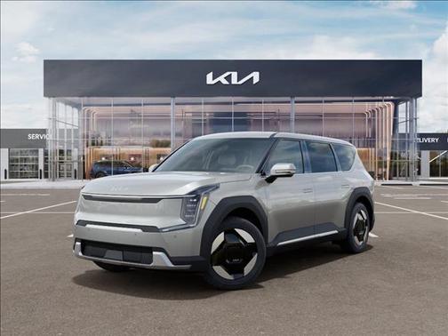 Ivory Silver 2026 Kia EV9 Light Long Range