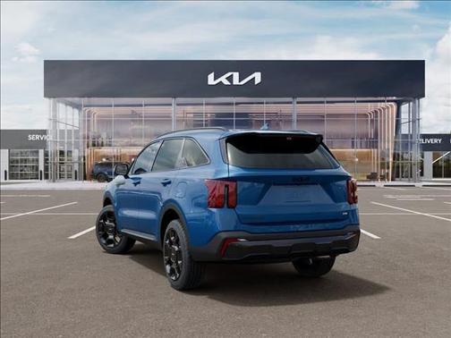 Mineral Blue 2026 Kia Sorento Hybrid SX Prestige