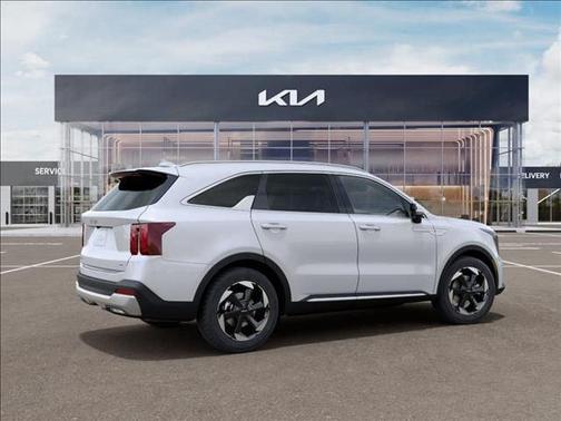 Snow White Pearl 2026 Kia Sorento Hybrid EX