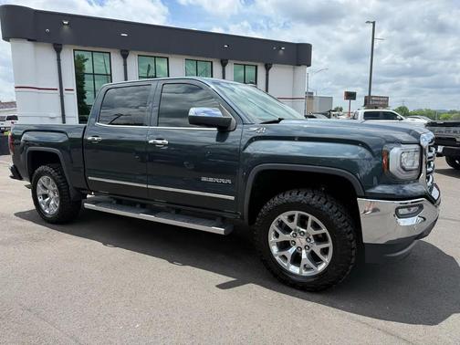 Dark Slate Metallic 2018 GMC Sierra 1500 SLT