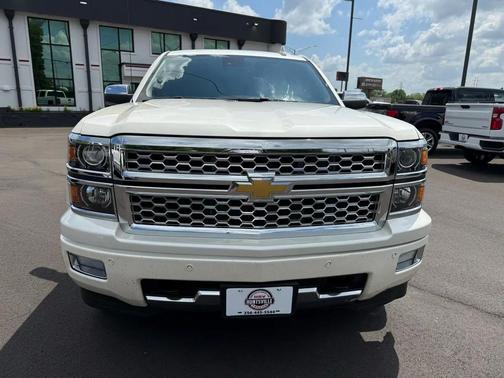 White Diamond Tricoat 2015 Chevrolet Silverado 1500 High Country