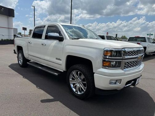 White Diamond Tricoat 2015 Chevrolet Silverado 1500 High Country