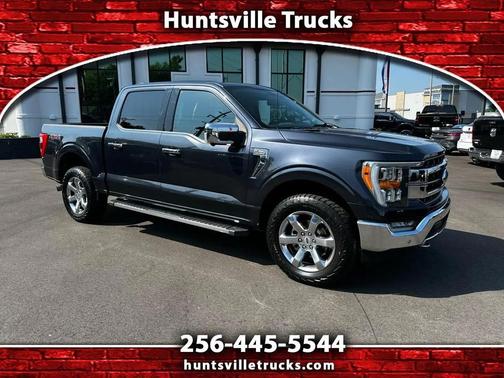 Gray 2021 Ford F-150 Lariat