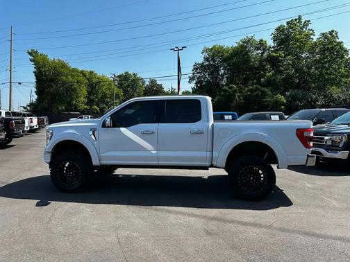 Antimatter Blue Metallic 2022 Ford F-150 Lariat