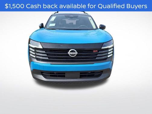 Arctic Ice Blue Metallic/Super Black 2026 Nissan Kicks SR
