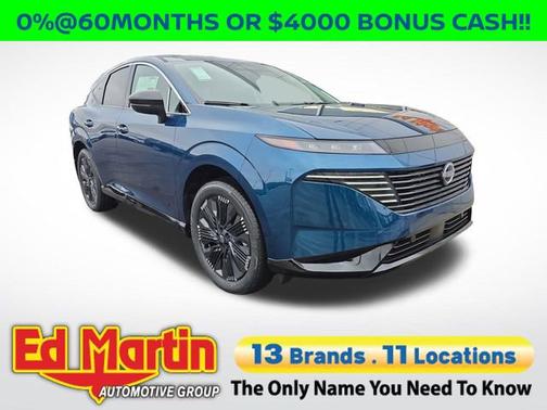 Aurora Blue Pearl Metallic 2026 Nissan Murano Platinum
