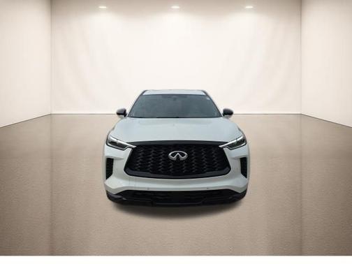Majestic White 2025 INFINITI QX60 LUXE