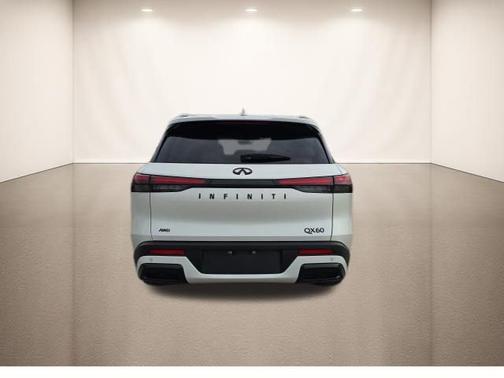 Majestic White 2025 INFINITI QX60 LUXE