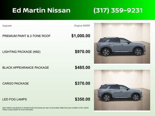 2025 Nissan Pathfinder Platinum