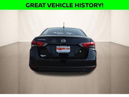 Super Black 2025 Nissan Versa S