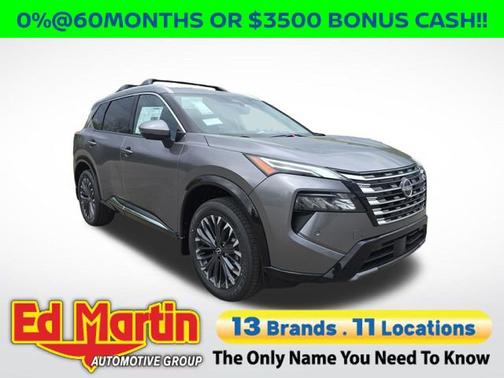 Gun Metallic 2026 Nissan Rogue Platinum