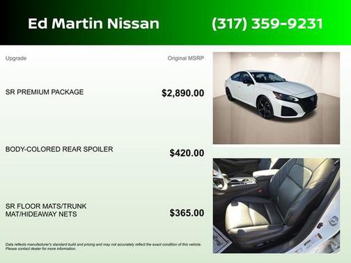 2023 Nissan Altima 2.5 SR